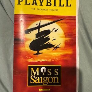 Miss Saigon Broadway Revival Playbill - Eva Noblezada